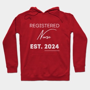 Registered Nurse est 2024 Hoodie